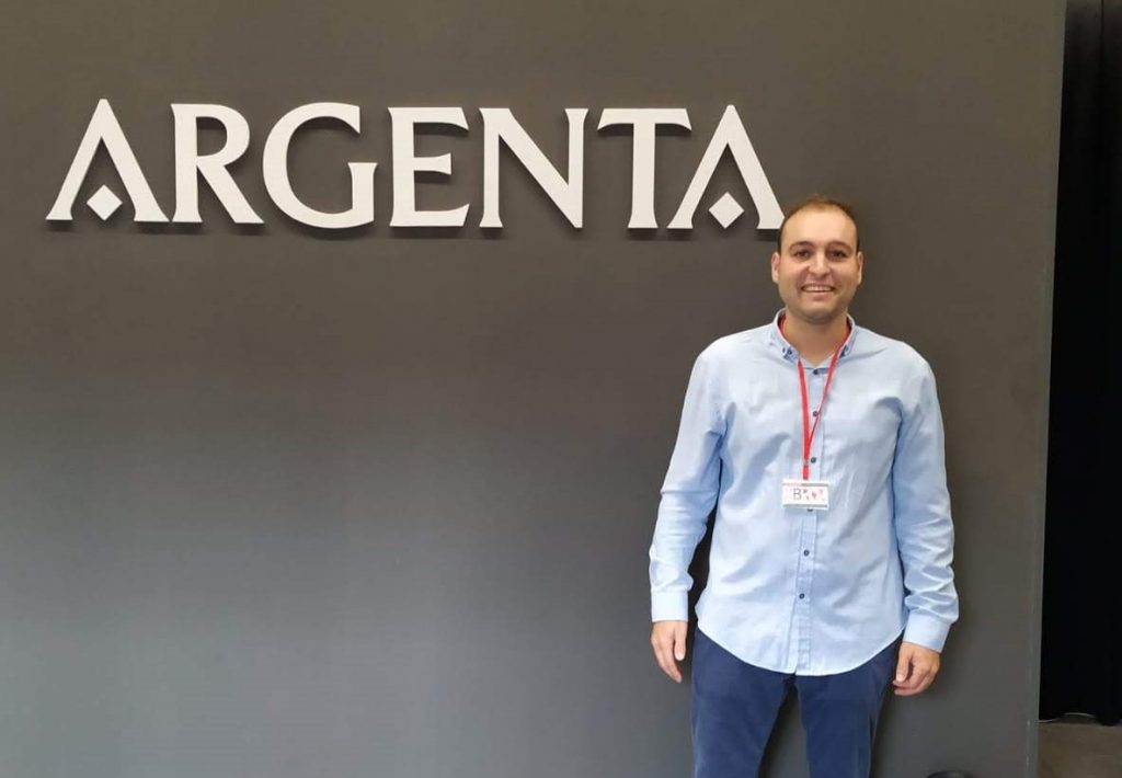 Rafael Carreras Mora en Cersaie Bologna Italia